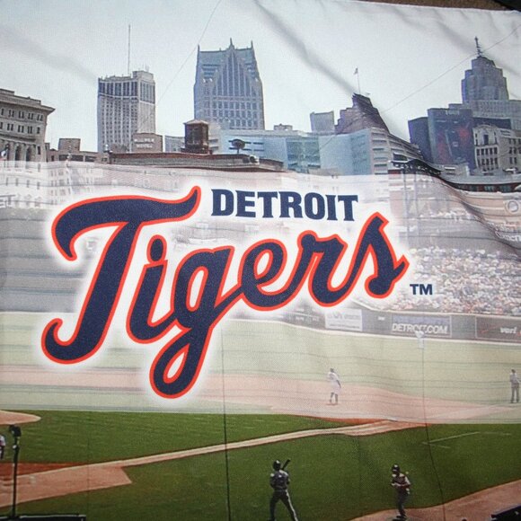 Detroit Tigers Cooking Barbaque Apron Grilling Tailgate Pocket McArthur - Picture 2 of 4